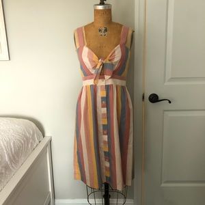 Madewell striped dress